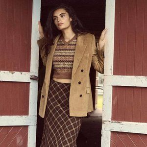 Doen Elowen Skirt - Cornwall Plaid - Size M